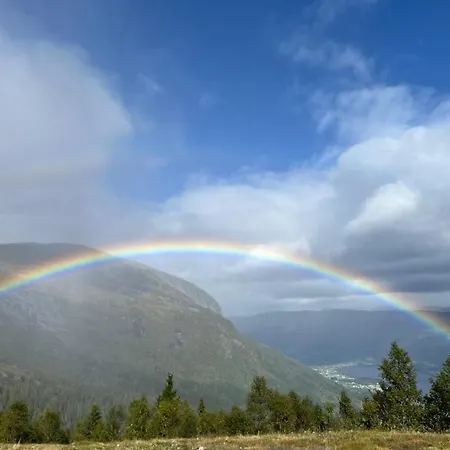 With A Mountain View At